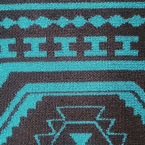 NWT Torn Ronny Kobo XS Amelie Maxi Bodycon Dress Teal fitted Stretchy Sexy Boho - Picture 5 of 12